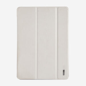 REMAX iPad Air 2 Hajtógatós bőr Smart Cover Aktív Tok - fehér